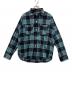 POST O'ALLS（ポストオーバーオールズ）の古着「plaid flannel シャツ」｜グリーン×ブラック
