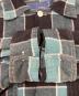 中古・古着 POST O'ALLS (ポストオーバーオールズ) plaid flannel シャツ グリーン×ブラック サイズ:M：8000円