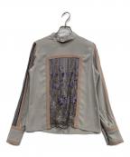 MURRALミューラル）の古着「Framed flower blouse」｜ベージュ