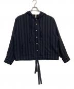 kooiコーイ）の古着「シャツパーカー」｜ブラック