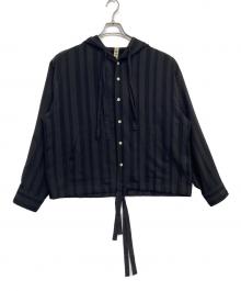 kooi（コーイ）の古着「シャツパーカー」｜ブラック