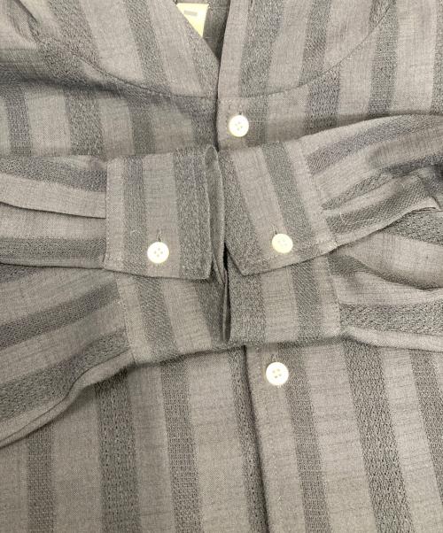 kooi（コーイ）kooi (コーイ) シャツパーカー ブラック サイズ:1の古着・服飾アイテム