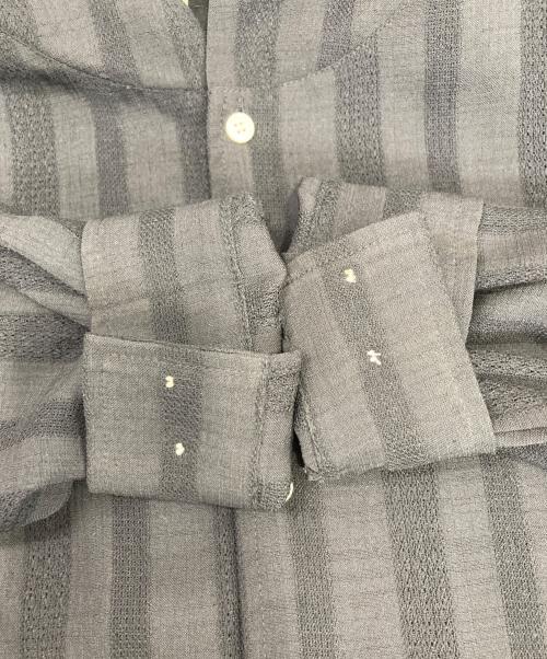 kooi（コーイ）kooi (コーイ) シャツパーカー ブラック サイズ:1の古着・服飾アイテム