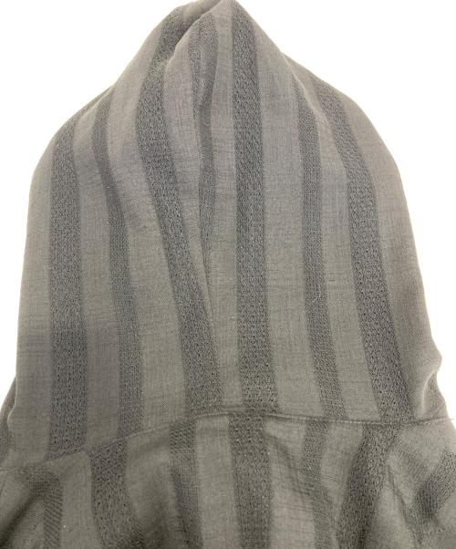 kooi（コーイ）kooi (コーイ) シャツパーカー ブラック サイズ:1の古着・服飾アイテム