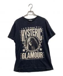 Hysteric Glamour（ヒステリックグラマー）の古着「プリントTシャツ」｜ブラック