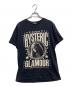 Hysteric Glamour（ヒステリックグラマー）の古着「プリントTシャツ」｜ブラック
