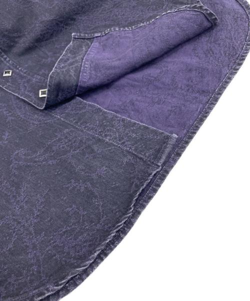Needles（ニードルズ）Needles (ニードルズ) Western Shirt - 8oz Denim / Paisley Jq. ネイビー サイズ:Sの古着・服飾アイテム