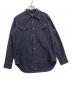 Needles（ニードルズ）の古着「Western Shirt - 8oz Denim / Paisley Jq.」｜ネイビー
