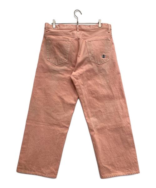 SUPREME（シュプリーム）Supreme (シュプリーム) Distressed Loose Fit Selvedge Jean ピンク サイズ:86cm (W34)の古着・服飾アイテム