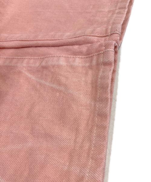 SUPREME（シュプリーム）Supreme (シュプリーム) Distressed Loose Fit Selvedge Jean ピンク サイズ:86cm (W34)の古着・服飾アイテム