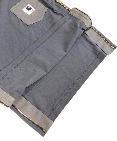 sacai（サカイ）sacai (サカイ) CARHARTT WIP (カーハート ワーク イン プログレス) Tシャツ グレーの古着・服飾アイテム