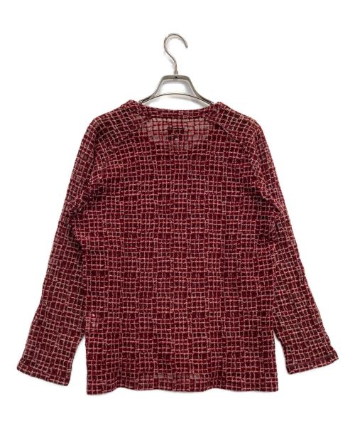 Needles（ニードルズ）Needles (ニードルズ) 長袖カットソー ボルドー サイズ:Lの古着・服飾アイテム