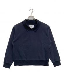 MHL（エムエイチエル）の古着「AIR COTTON JERSEY」｜ネイビー