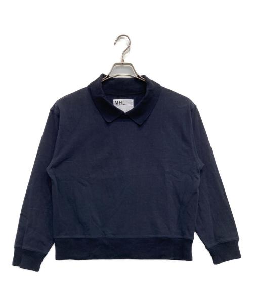 MHL（エムエイチエル）MHL (エムエイチエル) AIR COTTON JERSEY ネイビー サイズ:2の古着・服飾アイテム