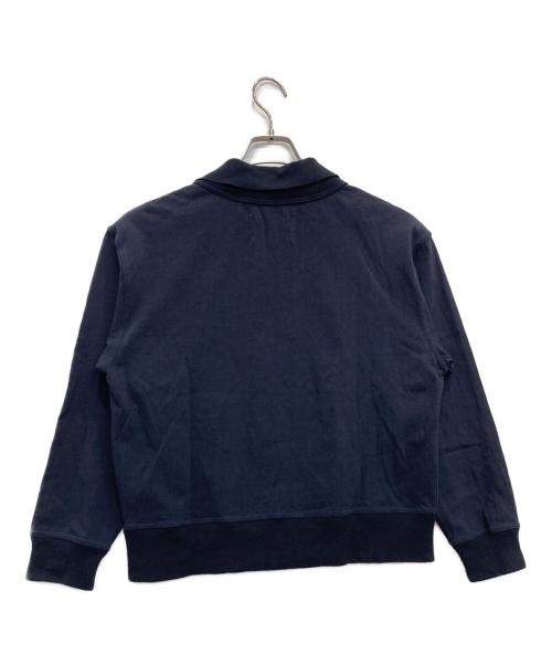 MHL（エムエイチエル）MHL (エムエイチエル) AIR COTTON JERSEY ネイビー サイズ:2の古着・服飾アイテム