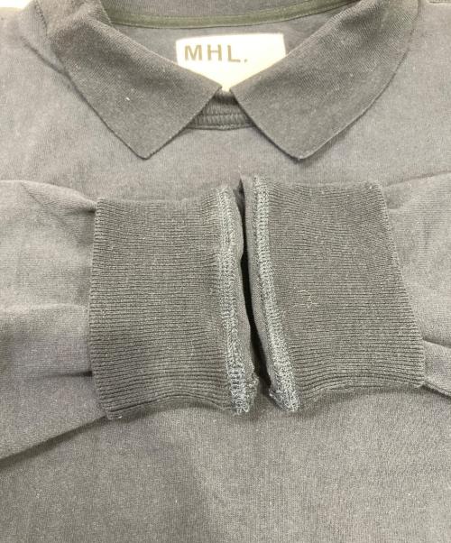 MHL（エムエイチエル）MHL (エムエイチエル) AIR COTTON JERSEY ネイビー サイズ:2の古着・服飾アイテム