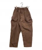 CMF OUTDOOR GARMENTコンフィーアウトドアガーメント）の古着「PREFUSE PANTS」｜ブラウン