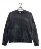 DIESELディーゼル）の古着「クルーネックスウェット」｜ブラック