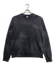 DIESEL（ディーゼル）の古着「クルーネックスウェット」｜ブラック