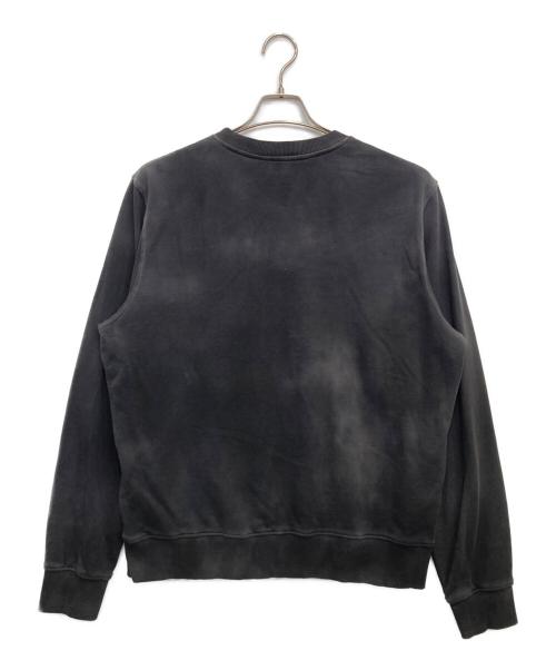 DIESEL（ディーゼル）DIESEL (ディーゼル) クルーネックスウェット ブラック サイズ:XL　　　　　　　　　　の古着・服飾アイテム