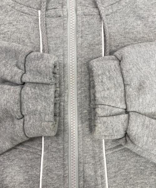 X-GIRL（エックスガール）X-girl (エックスガール) SWEAT ANORAK DRESS グレー サイズ:Sの古着・服飾アイテム