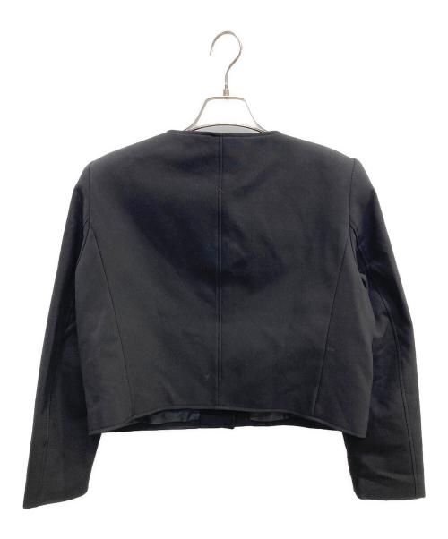 MICHAEL KORS（マイケルコース）MICHAEL KORS (マイケルコース) ホースビットカラーレスジャケット ブラック サイズ:Lの古着・服飾アイテム