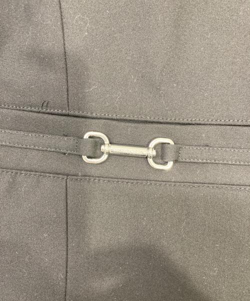 MICHAEL KORS（マイケルコース）MICHAEL KORS (マイケルコース) ホースビットカラーレスジャケット ブラック サイズ:Lの古着・服飾アイテム
