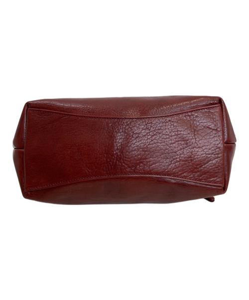 ATELIER NUU（アトリエヌウ）atelier nuu (アトリエヌウ) Lezza botanica vino 2way ミニダレスバッグ ワインレッドの古着・服飾アイテム
