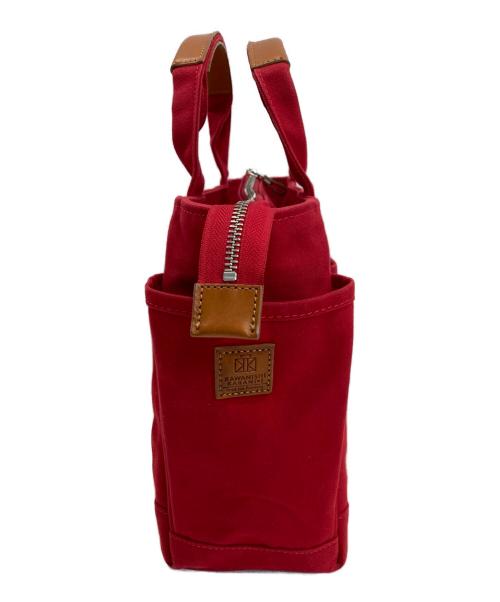 KAWANISHI KABAN（カワニシカバン）KAWANISHI KABAN (カワニシカバン) grabe mini ハンドバッグ レッドの古着・服飾アイテム