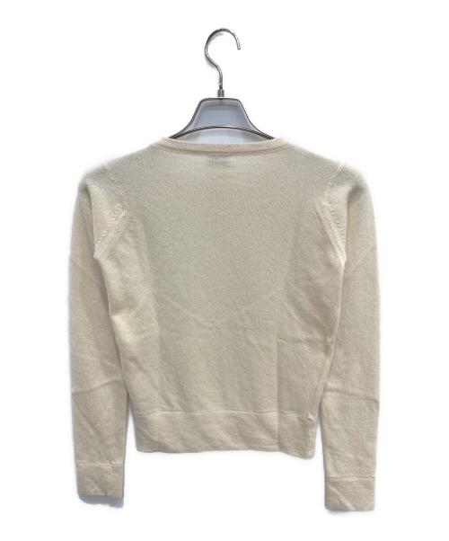 CHANEL（シャネル）CHANEL (シャネル) ココマークカシミヤニット アイボリー サイズ:34の古着・服飾アイテム