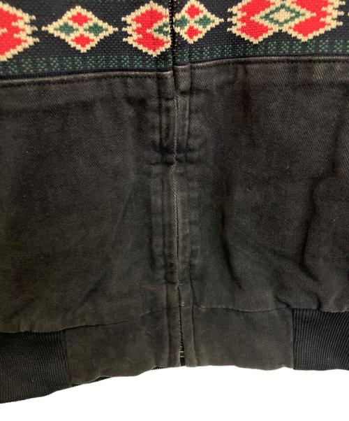 CRIPPLE CREEK（クリップルクリーク）CRIPPLE CREEK (クリップルクリーク) ネイティブ柄ジャケット ブラック サイズ:X LARGEの古着・服飾アイテム