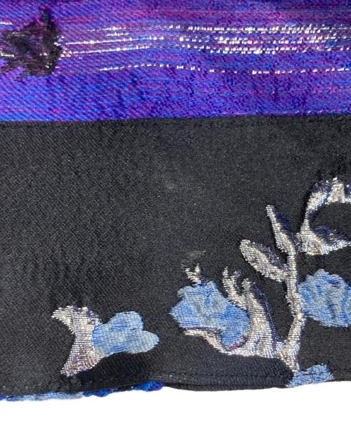 GANNI（ガニー）Ganni (ガニー) 花柄半袖ワンピース ブラック サイズ:36の古着・服飾アイテム