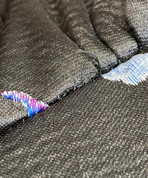 GANNI（ガニー）Ganni (ガニー) 花柄半袖ワンピース ブラック サイズ:36の古着・服飾アイテム