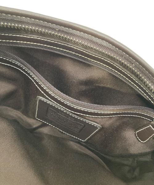 COACH（コーチ）COACH (コーチ) ワンショルダーバッグ レッド×ブラウンの古着・服飾アイテム