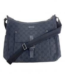 GUCCI（グッチ）の古着「GGキャンバス ショルダーバッグ」｜ブラック