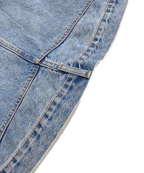 MEYAME（メヤメ）MEYAME (メヤメ) DENIME UPSIDE-DOWN SKIRT ブルー サイズ:1の古着・服飾アイテム