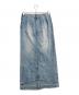 MEYAME (メヤメ) DENIME UPSIDE-DOWN SKIRT ブルー サイズ:1：6000円