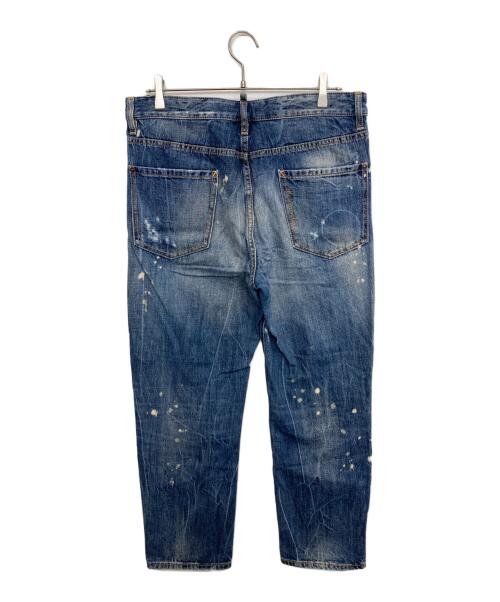 DSQUARED2（ディースクエアード）DSQUARED2 (ディースクエアード) SNOW WASH HOCKNEY JEAN インディゴ サイズ:48の古着・服飾アイテム