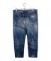 DSQUARED2 (ディースクエアード) SNOW WASH HOCKNEY JEAN インディゴ サイズ:48：6000円