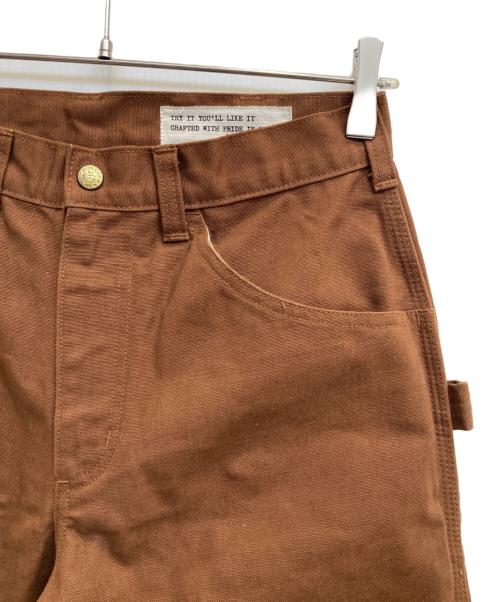 BONCOURA（ボンクラ）BONCOURA (ボンクラ) ペインターパンツ ブラウン サイズ:28の古着・服飾アイテム