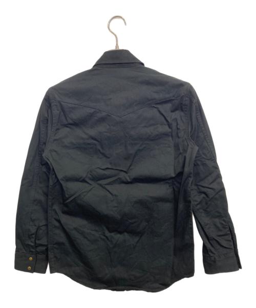SHIP JOHN（シップジョン）ship john (シップジョン) ワークシャツ ブラック サイズ:SMの古着・服飾アイテム