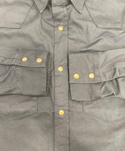 SHIP JOHN（シップジョン）ship john (シップジョン) ワークシャツ ブラック サイズ:SMの古着・服飾アイテム