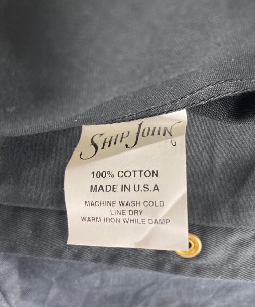 SHIP JOHN（シップジョン）ship john (シップジョン) ワークシャツ ブラック サイズ:SMの古着・服飾アイテム