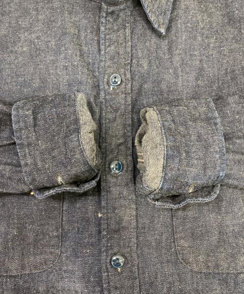 BONCOURA（ボンクラ）BONCOURA (ボンクラ) デニムシャツ ネイビー サイズ:36の古着・服飾アイテム