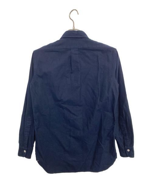 BONCOURA（ボンクラ）BONCOURA (ボンクラ) モールスキンボタンダウンシャツ ネイビー サイズ:36の古着・服飾アイテム