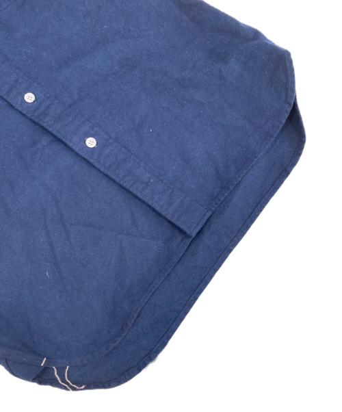 BONCOURA（ボンクラ）BONCOURA (ボンクラ) モールスキンボタンダウンシャツ ネイビー サイズ:36の古着・服飾アイテム