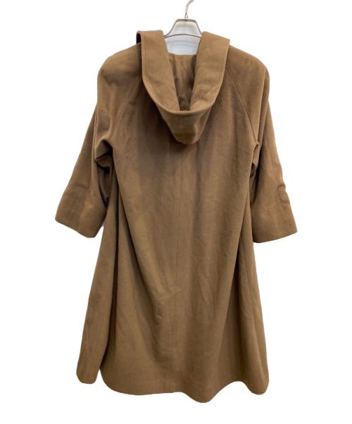 Burberry's（バーバリーズ）Burberry's (バーバリーズ) カシミヤ混フーデッドロングコート ベージュ サイズ:無しの古着・服飾アイテム