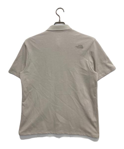 THE NORTH FACE（ザ ノース フェイス）THE NORTH FACE (ザ ノース フェイス) ショートスリーブコンフォーティブネイチャーブリッドポロ ベージュ サイズ:Sの古着・服飾アイテム