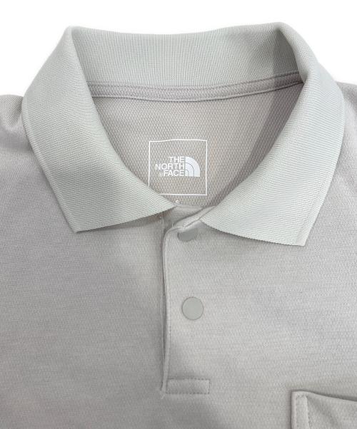 THE NORTH FACE（ザ ノース フェイス）THE NORTH FACE (ザ ノース フェイス) ショートスリーブコンフォーティブネイチャーブリッドポロ ベージュ サイズ:Sの古着・服飾アイテム