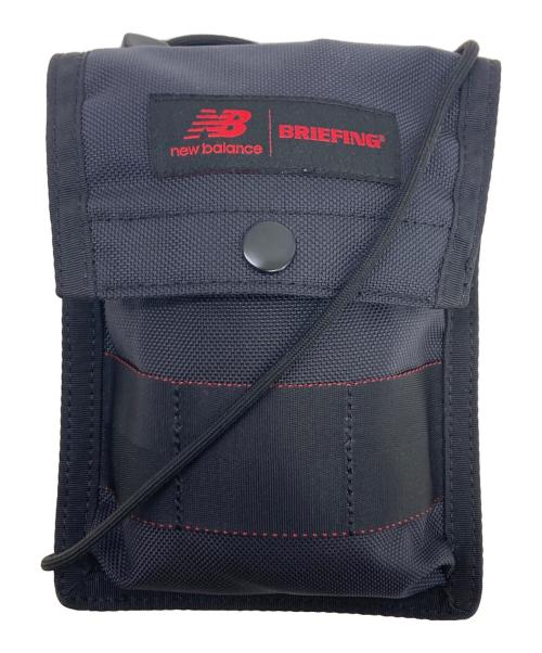 BRIEFING（ブリーフィング）BRIEFING (ブリーフィング) NEW BALANCE (ニューバランス) ショルダーバッグ ブラックの古着・服飾アイテム